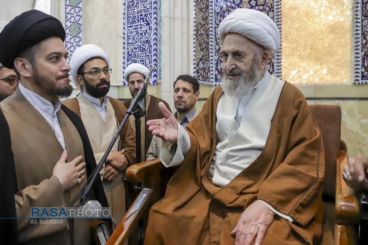 اولین جلسه درس خارج اصول حضرت آیت الله سبحانی در سال ۱۴۰۴