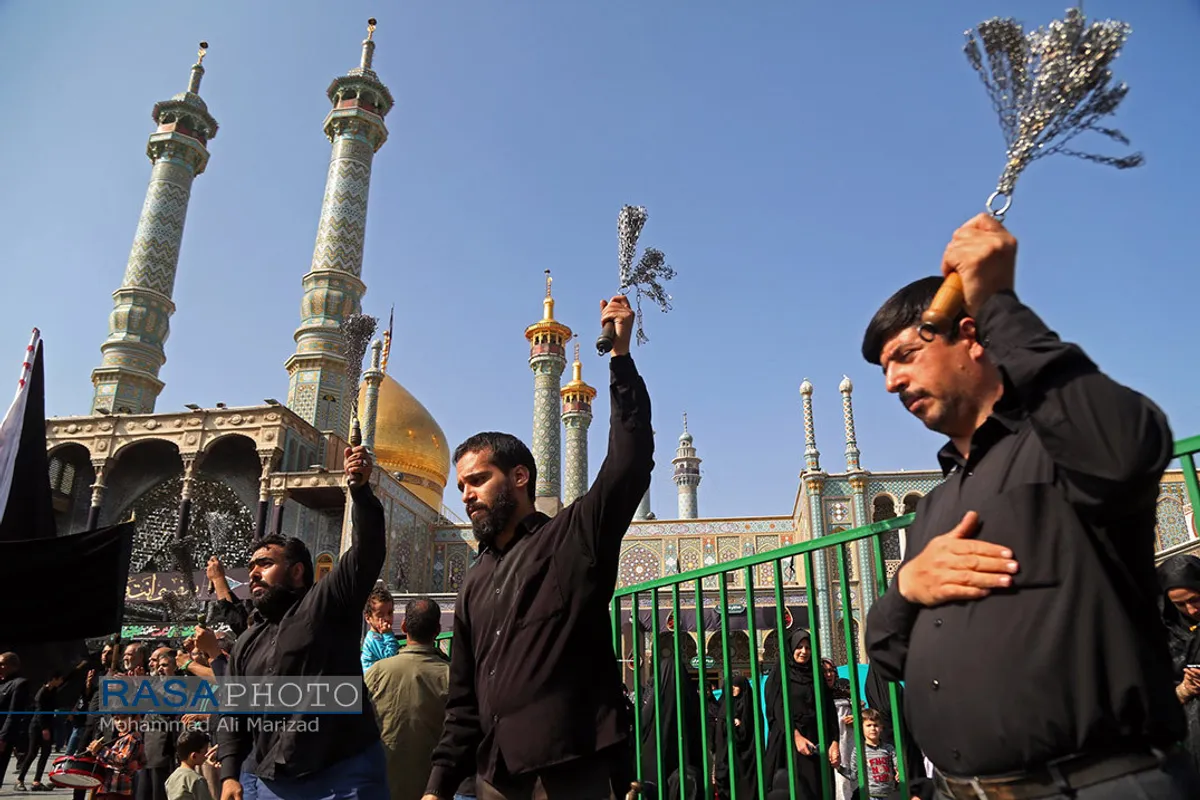 عزاداری روز شهادت حضرت امام رضا (علیه السلام) در قم