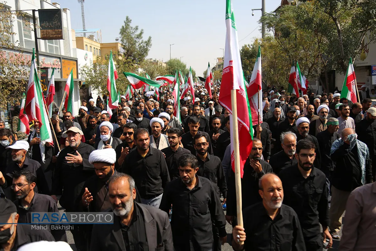 راهپیمایی "امت رسول الله&lrm;&lrm;" در قم