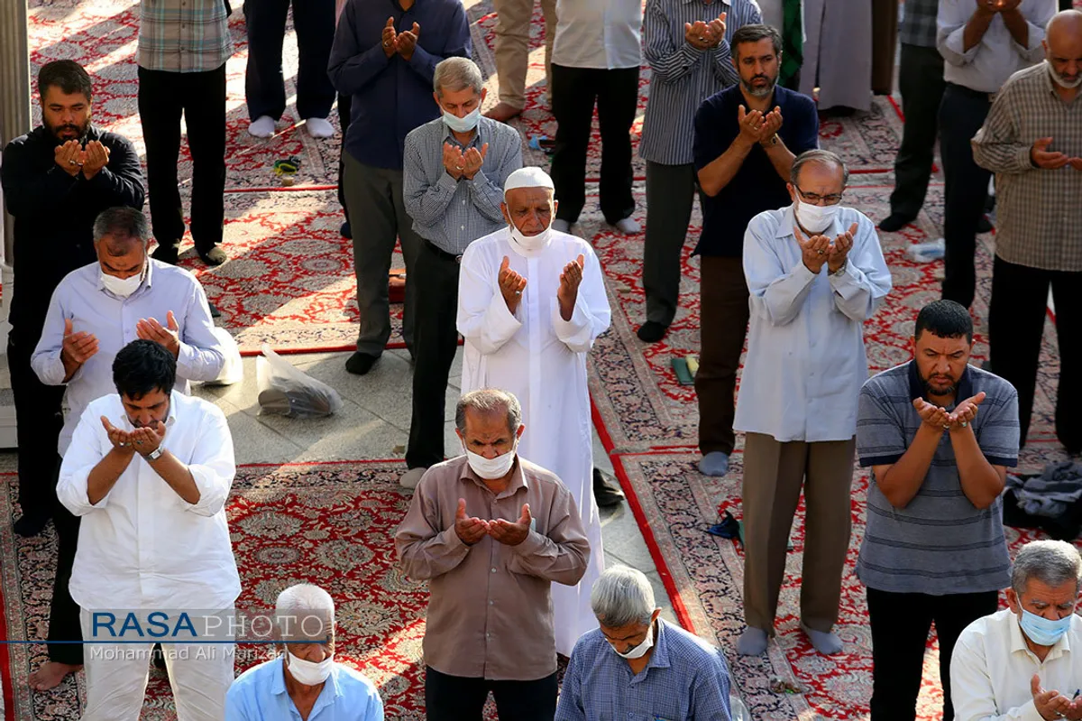 اقامه نماز عید سعید قربان در قم به امامت آیت الله سعیدی