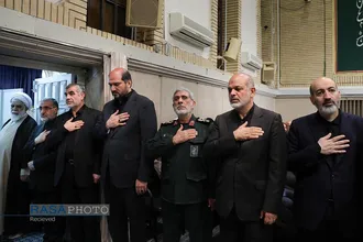 مراسم بزرگداشت رئیس&zwnj;جمهور شهید و همراهان گرامی ایشان با حضور رهبر انقلاب