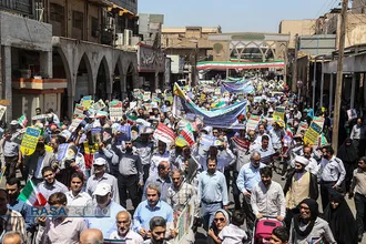 به سوی قدس | راهپیمایی روز جهانی قدس در اهواز