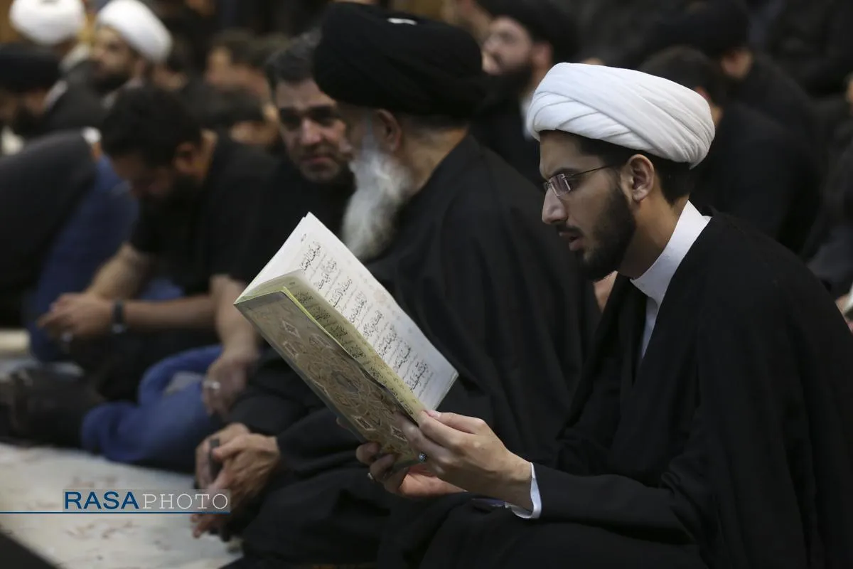 مراسم بزرگداشت مرحوم حجت الاسلام حاج شیخ علی طائب
