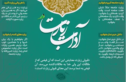 اطلاع نگاشت | آداب زیارت