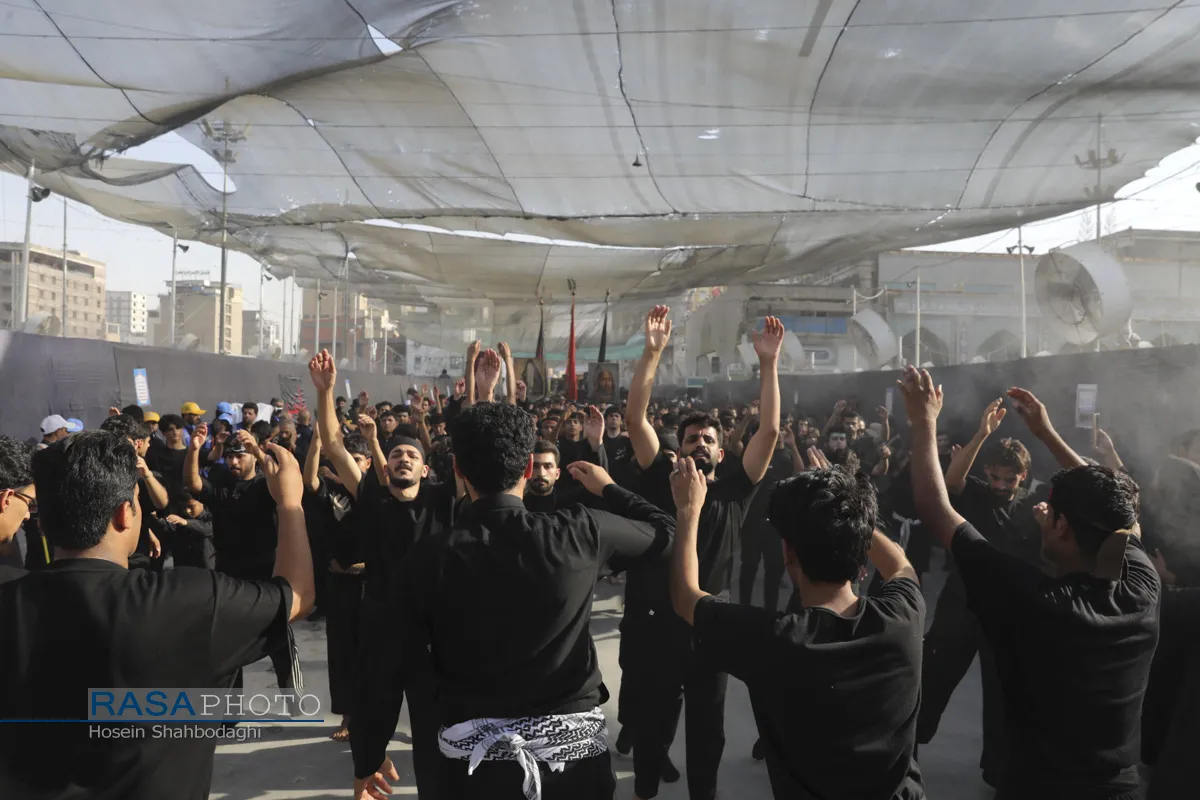 عزاداری اربعین حسینی در کربلا