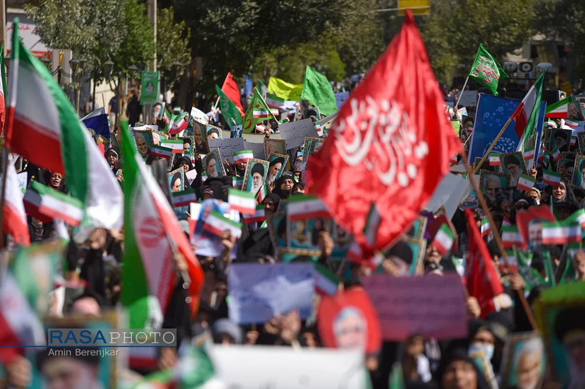 راهپیمایی "بانوان فاطمی" در شیراز