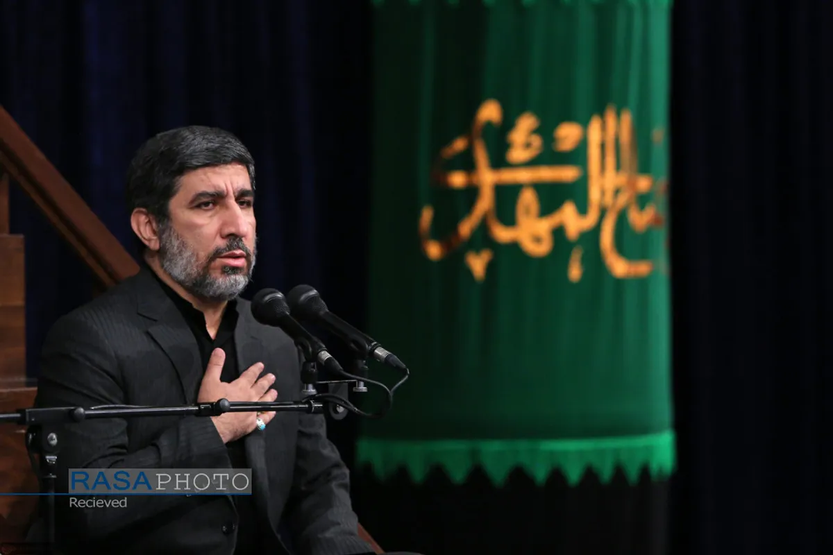 دومین شب مراسم عزاداری حضرت اباعبدالله الحسین (علیه&zwnj;السلام) با حضور مقام معظم رهبری