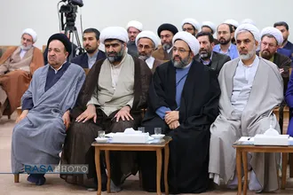 دیدار مسئولان دفتر تبلیغات اسلامی حوزه علمیه قم با مقام معظم رهبری