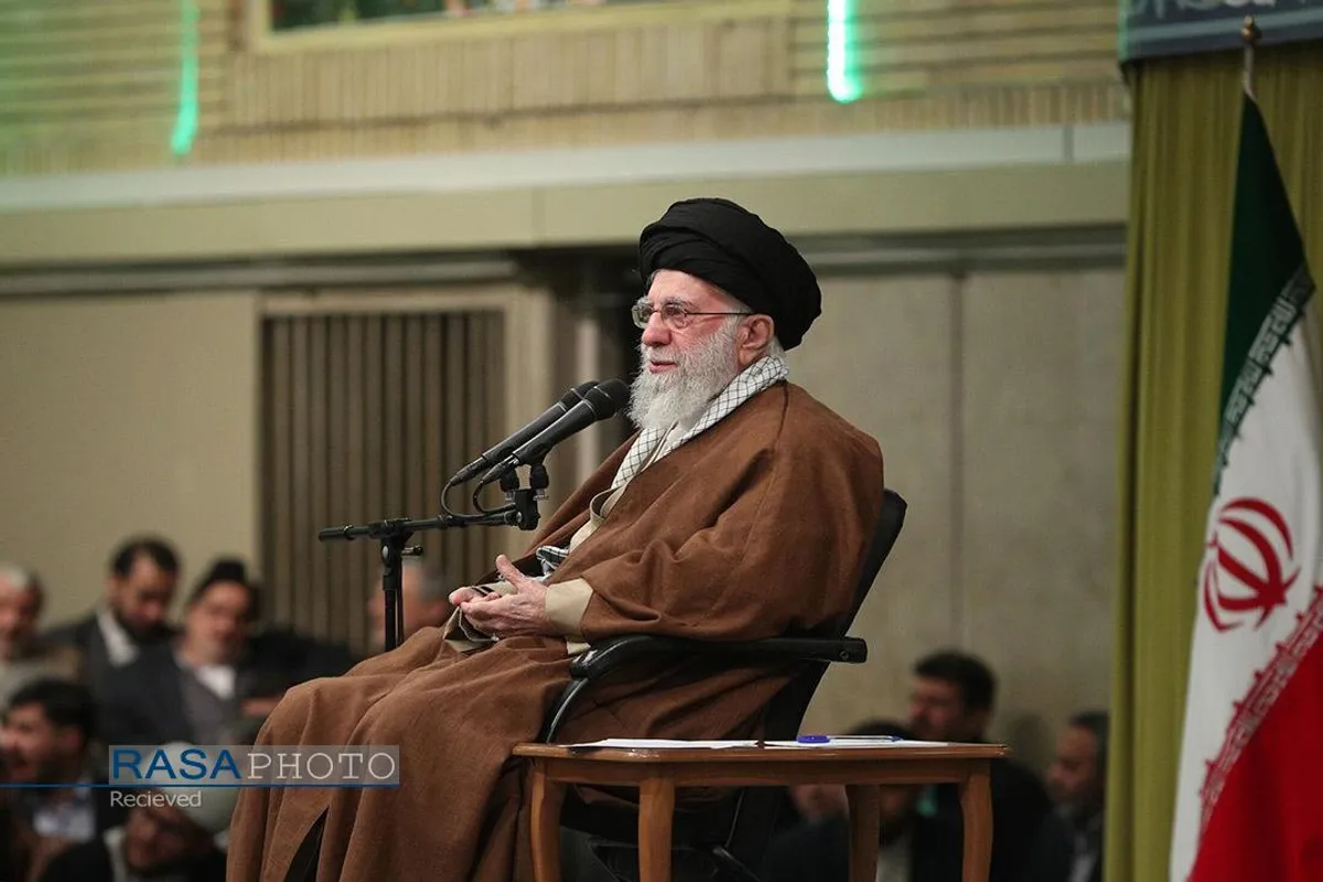 دیدار مداحان اهل&zwnj;بیت (علیهم&zwnj;السلام) با رهبر معظم انقلاب