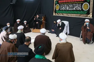 عزاداری روز شهادت حضرت صدیقه کبری (سلام&zwnj;الله&zwnj;علیها) در بیوت مراجع تقلید