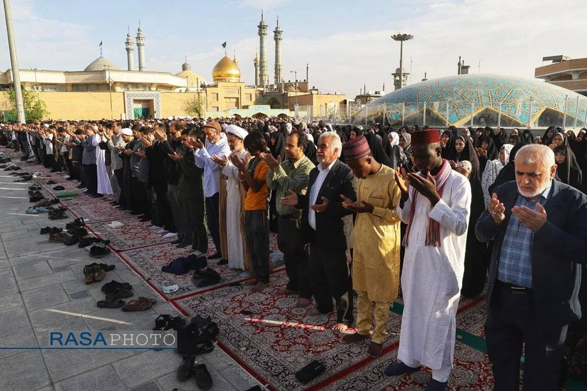 اقامه نماز عید سعید فطر در قم