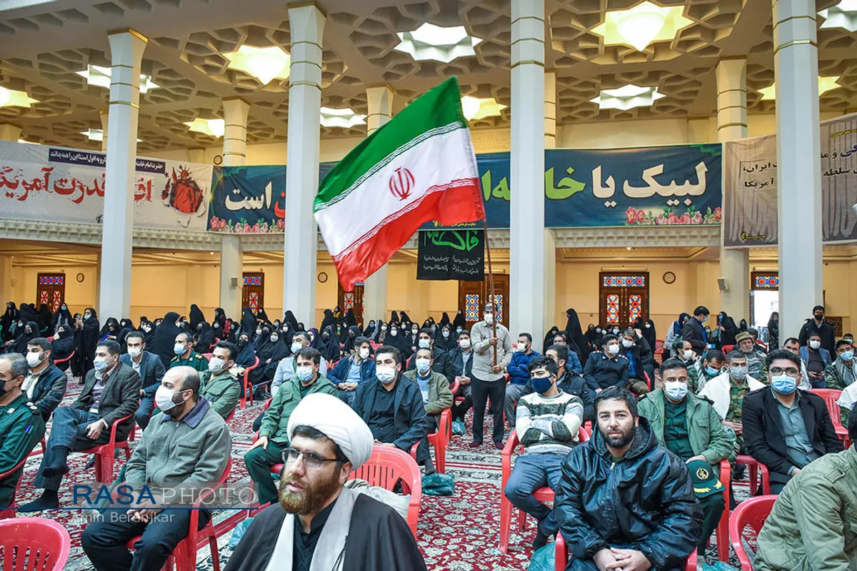 بزرگداشت دومین سالروز شهادت شهید سلیمانی در شیراز&lrm;&lrm;