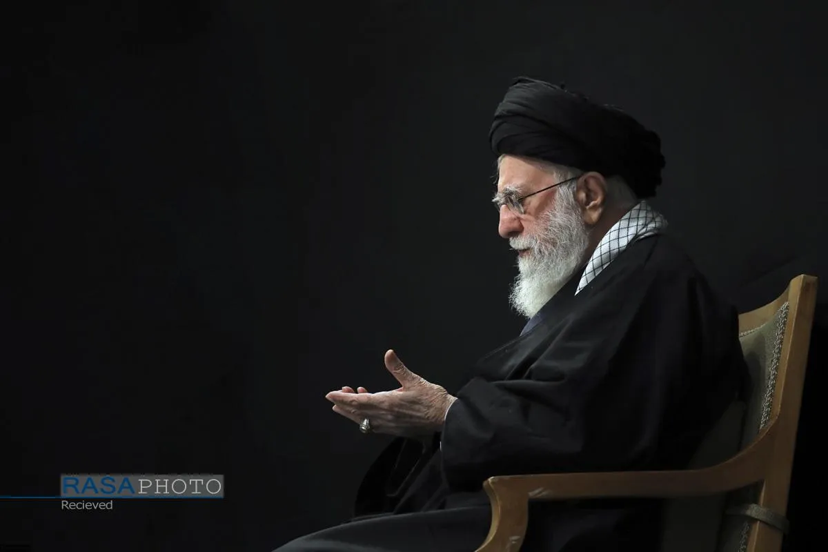 رهبر بزرگ آزادی خواهان جهان حضرت آیت&zwnj;الله&zwnj;العظمی خامنه ای به ملکوت اعلی پیوست