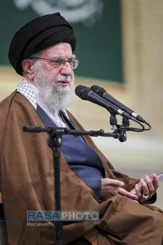 دیدار دانش&zwnj;آموزان و دانشجویان با رهبر معظم انقلاب
