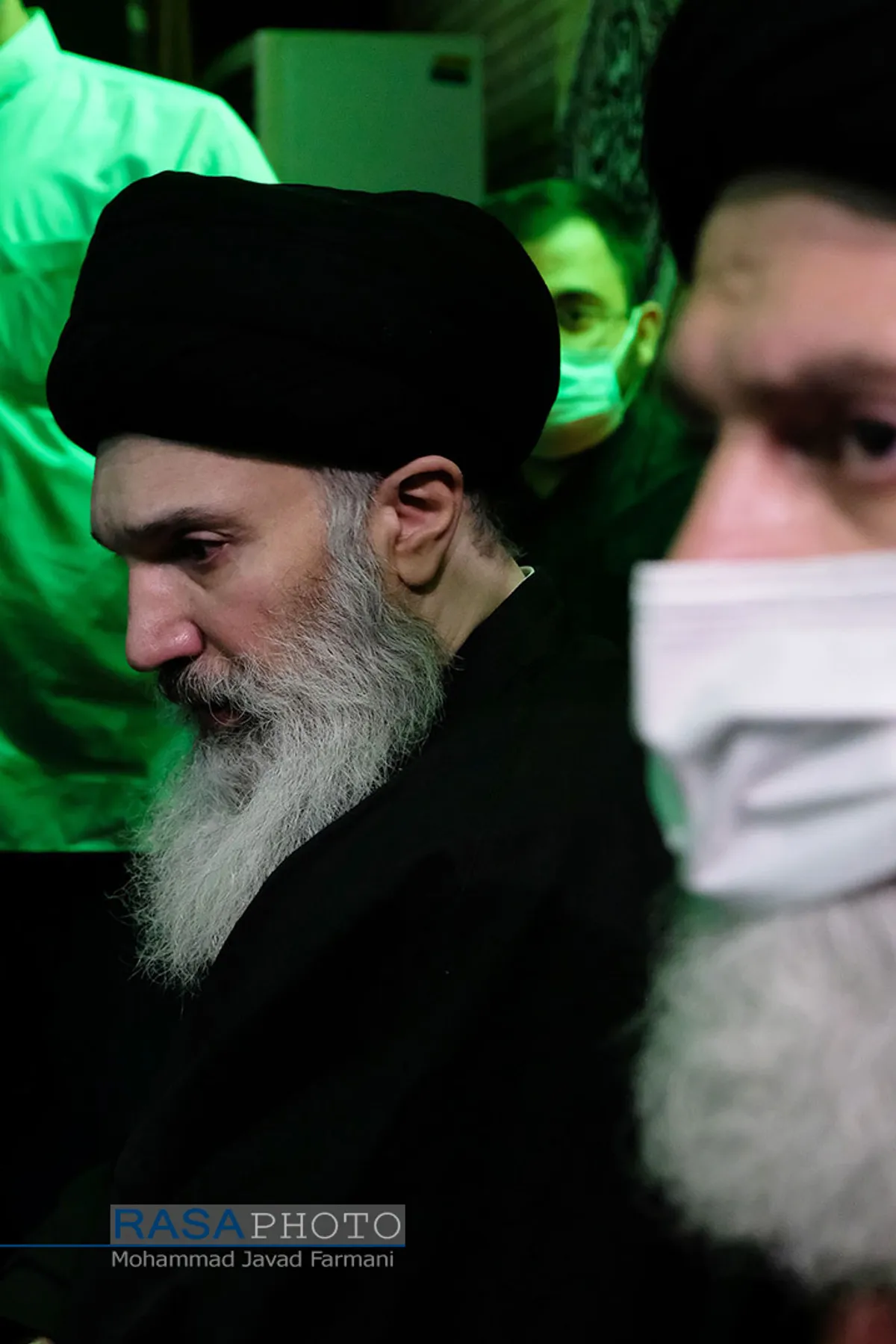 مراسم وداع با پیکر آیت الله فاطمی&zwnj;نیا در تهران