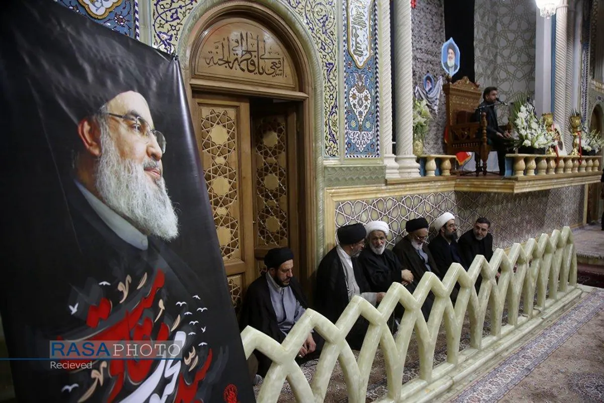 مراسم بیعت با ولی امر مسلمین جهان و گرامی&zwnj;داشت شهید سیدحسن نصرالله