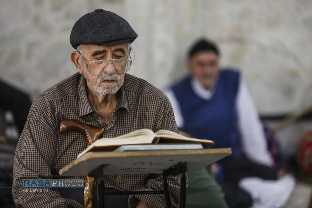 مراسم معنوی اعمال ام داود در قم
