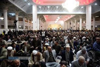 گرامیداشت فرماندهان شهید حزب&zwnj;الله در حرم بانوی کرامت