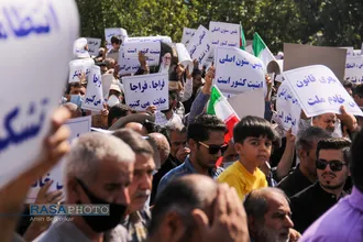 راهپیمایی نمازگزاران شیراز در محکومیت آشوبگری&zwnj;های اخیر