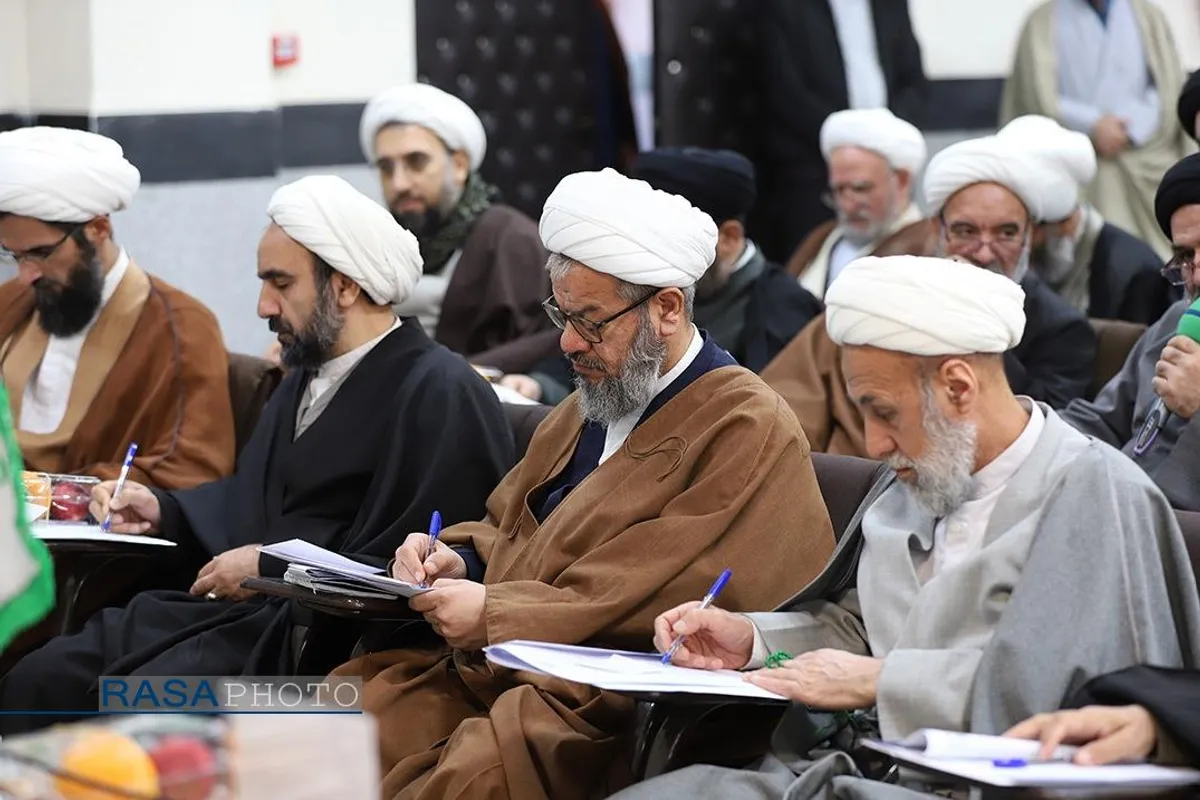 افتتاحییه کمیسیون&zwnj;های سیزدهمین اجلاسیه جامعه مدرسین حوزه علمیه با علما بلاد