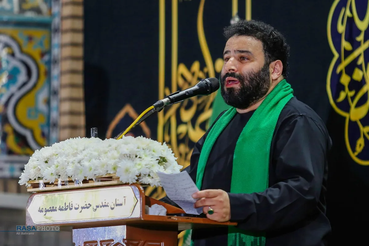 آیین شمعدان&zwnj; در شام رحلت بانوی کرامت (س)