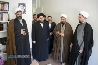 بازدید مدیرعامل خبرگزاری رسا از حوزه علمیه حضرت ولی&zwnj;عصر (عجل&zwnj;الله&zwnj;تعالی&zwnj;فرجه) تبریز