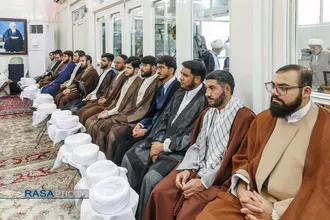 جشن عمامه&zwnj;گذاری طلاب در روز عید غدیر
