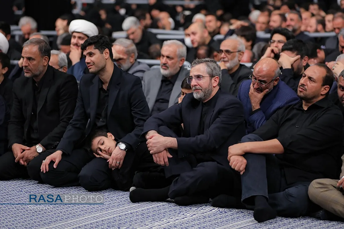 دومین شب مراسم عزاداری حضرت اباعبدالله الحسین (علیه&zwnj;السلام) با حضور رهبر انقلاب