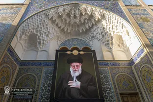 حرم کریمه اهل‌بیت (س) در آستانه مراسم چهلمین روز تدفین رهبر شهید انقلاب