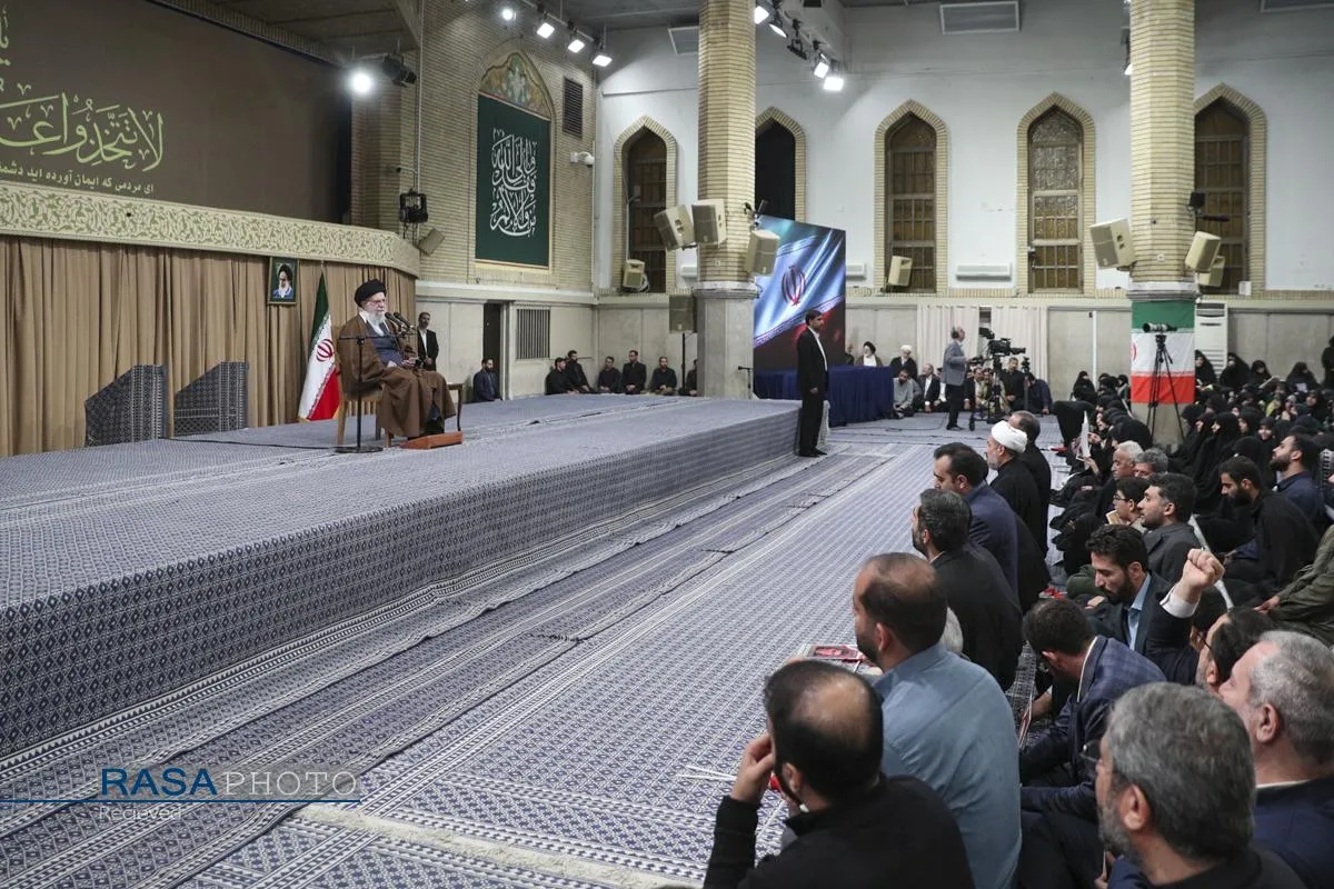 دیدار دانش&zwnj;آموزان و دانشجویان با رهبر معظم انقلاب