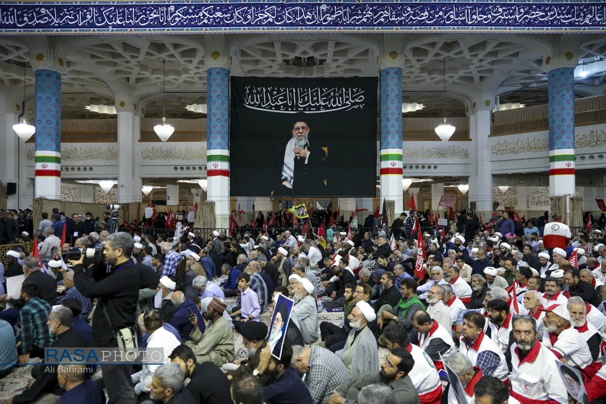 مراسم بزرگداشت چهلم تشییع و تدفین &laquo;آقای شهید ایران&raquo; در قم
