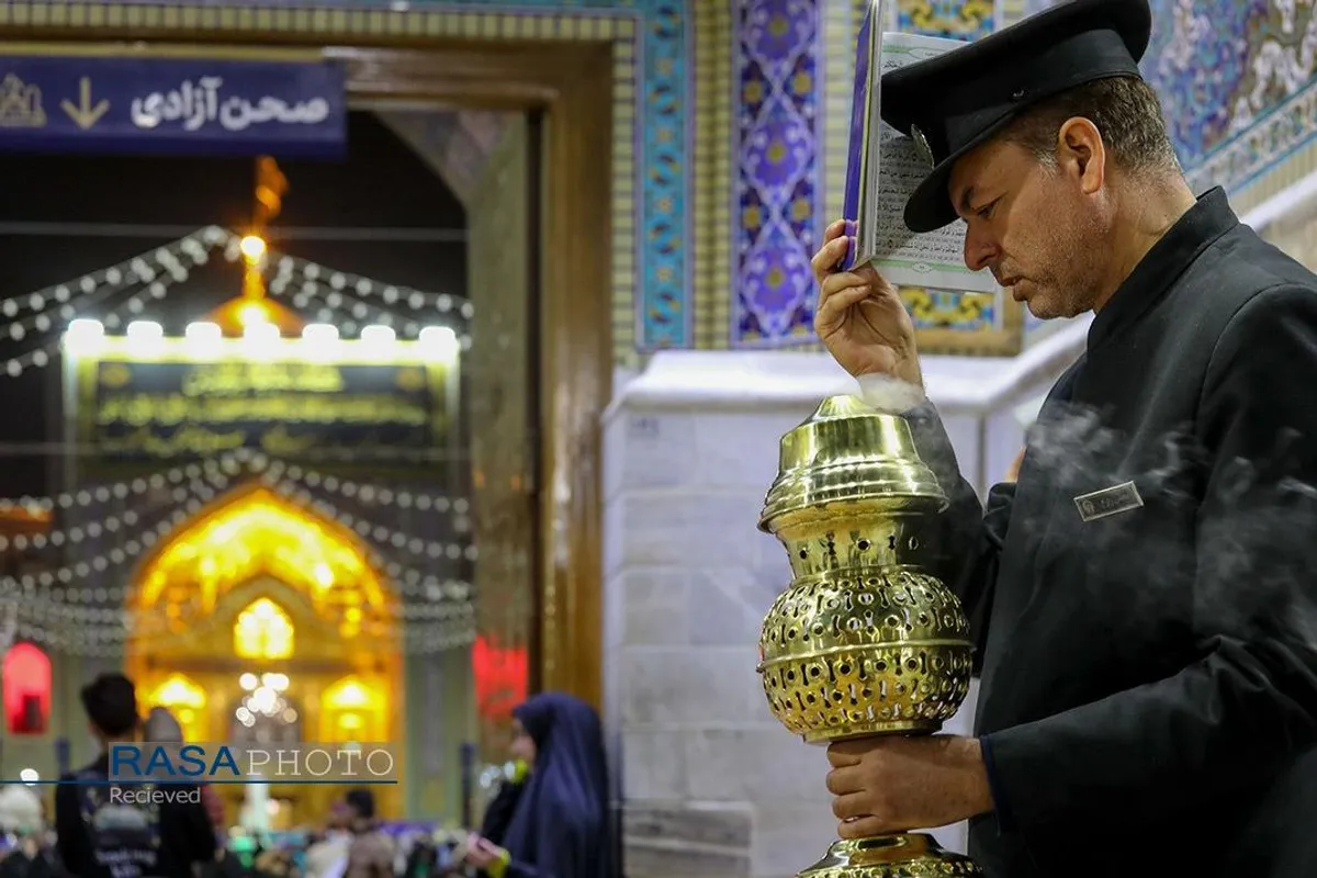 احیا شب ۲۳ ماه مبارک رمضان در حرم مطهر رضوی