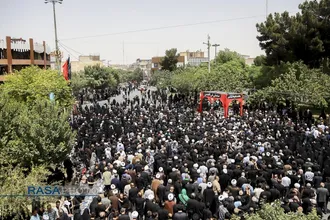 تشییع ۴ شهید حمله رژیم صهیونیستی در قم