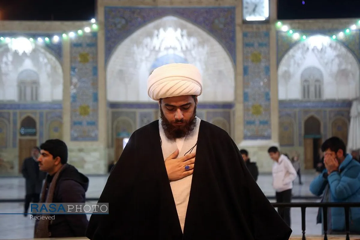 حال و هوای حرم کریمه اهلبیت (ع) در شب میلاد حضرت امام محمد باقر (علیه&zwnj;السلام)