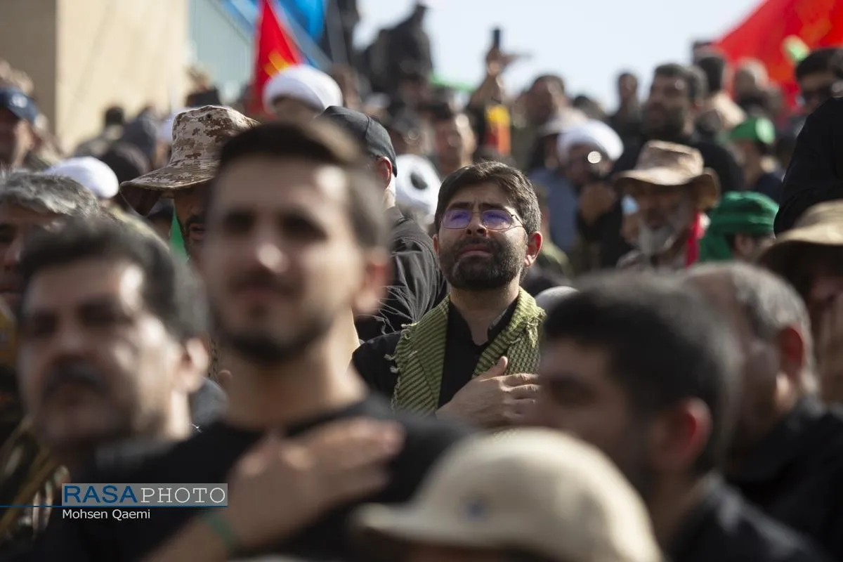 مراسم وداع بار رهبر شهید انقلاب