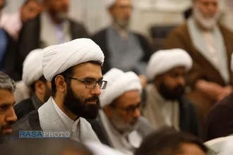 بزرگداشت شهدای غزه و اعلام حمایت از ملت فلسطین در دفتر حضرت آیت&zwnj;الله نوری همدانی