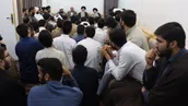 دیدار طلاب حوزه علمیه قم با آیت الله حکیم