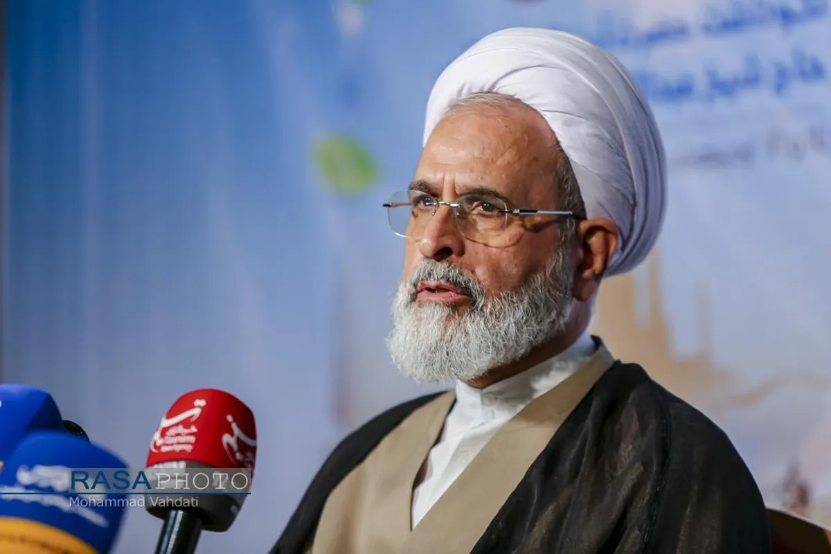 نشست خبری آیت الله اعرافی مدیر حوزه علمیه