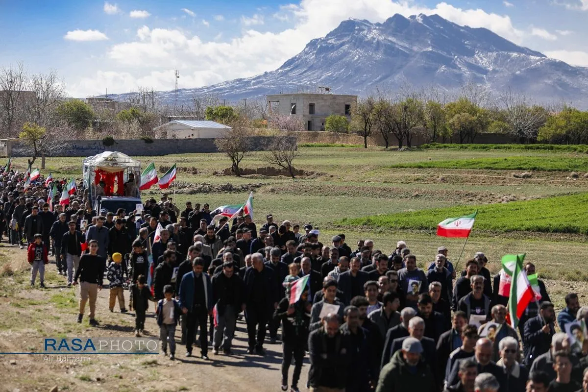 پرواز مادر شهید، به سوی فرزند شهیدش