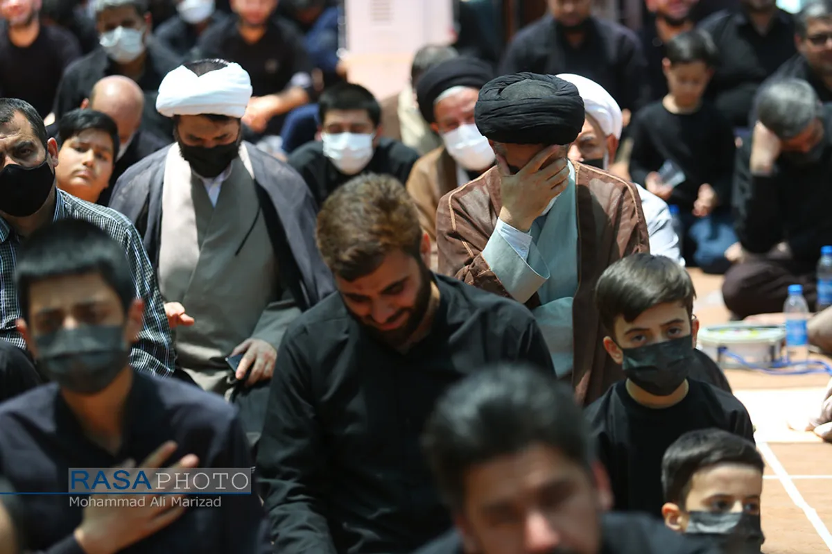 عزاداری روز شهادت حضرت امام جعفر صادق (علیه السلام) در قم