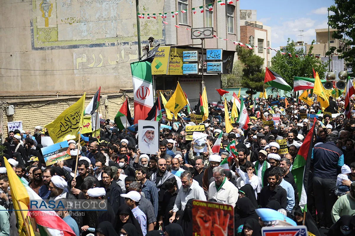 راهپیمایی روز جهانی قدس در قم