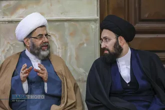 تشییع پیکر آیت الله سیدهادی حسینی سیستانی برادر حضرت آیت&zwnj;الله سید علی سیستانی