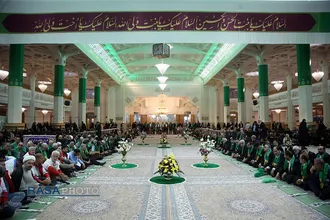 آغاز رسمی جشن&zwnj;های دهه کرامت در حرم مطهر حضرت معصومه(س)