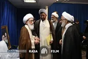 دیدار نماینده ولی فقیه در سپاه با مراجع تقلید و علما