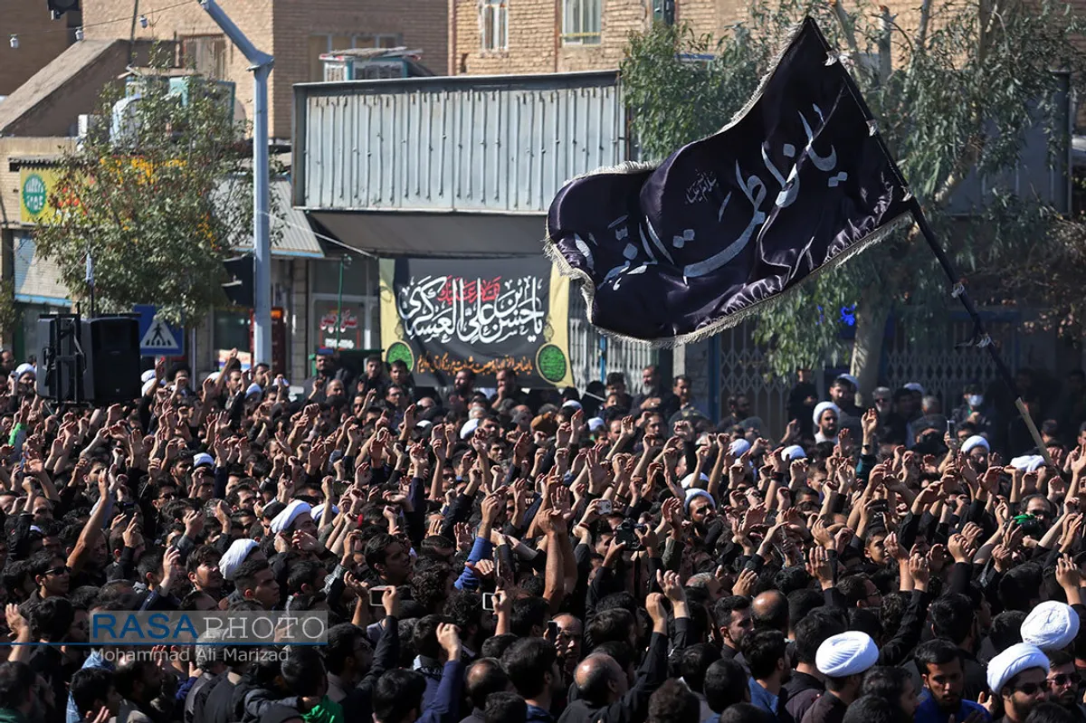 عزاداری روز شهادت حضرت امام حسن عسکری (علیه السلام) با حضور مراجع تقلید در قم