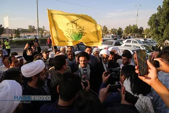 امداد رسانی مجاهدان عراقی حرکت النجباء عراق به مناطق سیل زده خوزستان