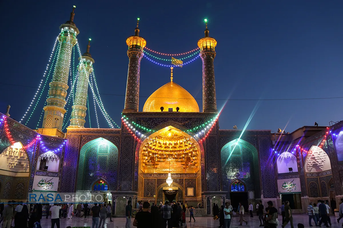 شهر مقدس قم در شب عید سعید غدیر