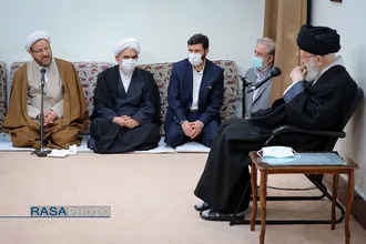 دیدار اعضای اتحادیه انجمن&zwnj;های اسلامی دانشجویان در اروپا با رهبر انقلاب
