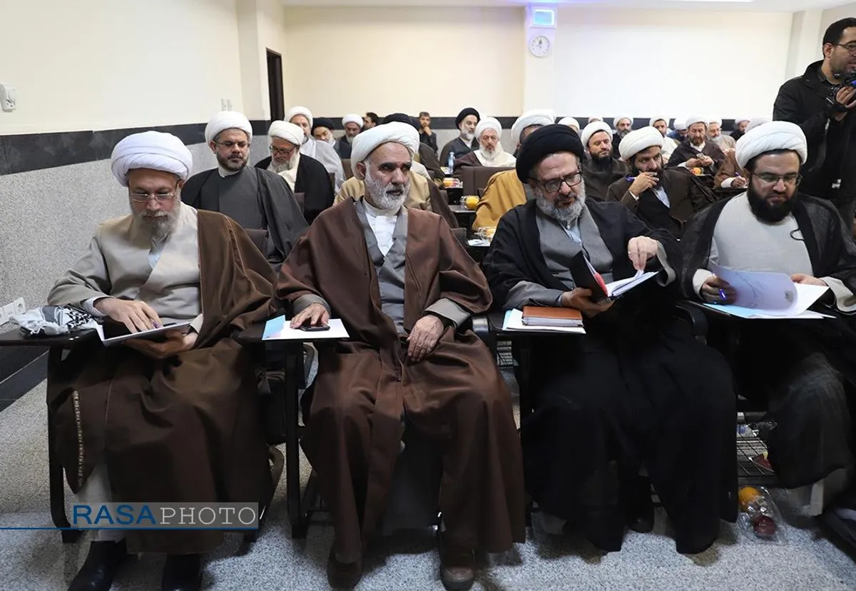 افتتاحییه کمیسیون&zwnj;های سیزدهمین اجلاسیه جامعه مدرسین حوزه علمیه با علما بلاد