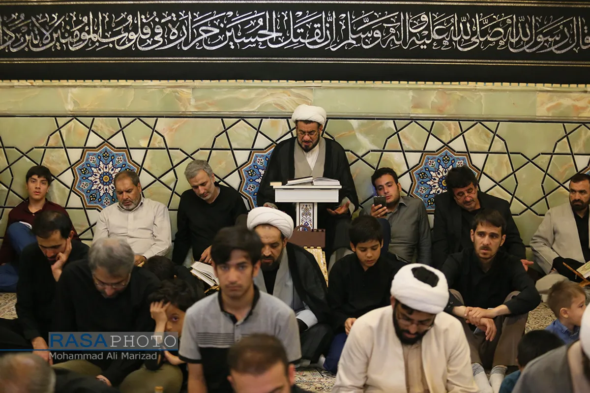 احیاء شب بیست و سوم ماه مبارک رمضان با حضور حضرت آیت الله مکارم شیرازی